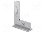Try square; L: 200mm; Width: 130mm; with bracket NEO TOOLS