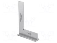 Try square; L: 300mm; Width: 200mm; with bracket NEO TOOLS