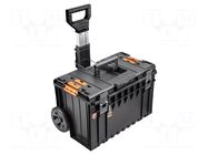 Chest; tool case; with wheels; 585x460x765mm NEO TOOLS