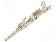 Contact; male; tinned; 28AWG÷24AWG; reel; crimped; for cable; 1÷3A HIROSE