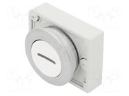 Switch: push-button; 30mm; Stabl.pos: 2; white; none; IP67; Ø30.5mm EATON ELECTRIC