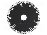 Cutting diamond wheel; Ø: 125mm; concrete; Holder: assembly hole PROLINE