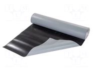 Mat: bench; ESD; grey (bright); L: 10m; Width: 0.9m; Thick: 2mm STATICTEC