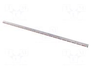 Busbar; 10mm2; Poles: 3; 690VAC; 690VDC; Inom: 63A; No.of mod: 60 ABB
