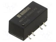 Converter: DC/DC; 1W; Uin: 4.75÷5.25VDC; Uout: 5VDC; Iin: 290mA; SMD AIMTEC