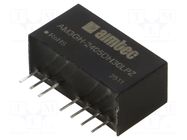 Converter: DC/DC; 3W; Uin: 9÷36VDC; Uout: 5VDC; Uout2: -5VDC; SIP8 AIMTEC
