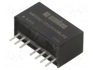 Converter: DC/DC; 3W; Uin: 4.5÷36VDC; Uout: 12VDC; Iin: 317mA; SIP8 AIMTEC