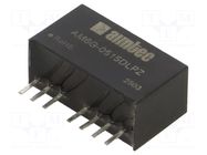 Converter: DC/DC; 6W; Uin: 4.5÷9VDC; Uout: 15VDC; Uout2: -15VDC; SIP8 AIMTEC