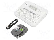 Label printer; Keypad: QWERTY; Interface: USB; 20mm/s BROTHER
