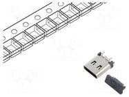 Connector: USB C; socket; SMT; PIN: 16; vertical; top board mount GCT