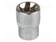 Socket; Torx® socket,socket spanner; E6; 1/4"; 25mm PROLINE