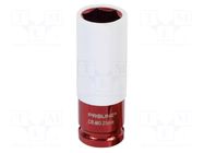 Socket; to wheels,socket spanner,impact; Holder: square; 1/2" PROLINE