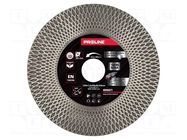 Cutting diamond wheel; Ø: 125mm; Øhole: 22.23mm; Disc thick: 1.5mm PROLINE
