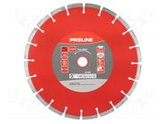 Cutting diamond wheel; Ø: 300mm; Øhole: 25.4mm; Disc thick: 2.9mm PROLINE