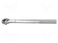 Rattle; 3/4"; with switch; 510mm; Teeth: 24; steel grip PROLINE