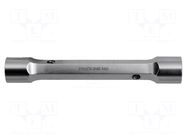 Wrench; tubular; Chrom-vanadium steel; 105mm; HD; double-sided PROLINE