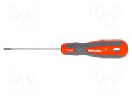 Screwdriver: standard; slot; SL 6; SOFT-TOUCH; 150mm PROLINE