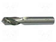 Drill bit; for metal; Ø: 2mm; L: 38mm; high speed steel; tube PROLINE