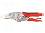 Pliers; Morse's,elongated,locking; 220mm; HD PROLINE