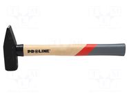 Hammer; fitter type; 500g; wood (beech) PROLINE