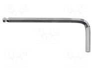 Wrench; hex key,spherical; HEX 2.5mm; Overall len: 92mm PROLINE