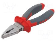 Pliers; universal; ergonomic two-component handles; 160mm PROLINE