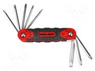 Wrench-set; Torx®; TX9,TX10,TX15,TX20,TX25,TX27,TX30,TX40 PROLINE