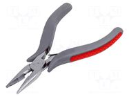 Pliers; half-rounded nose; 120mm; ELECTRONIC PROLINE