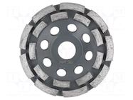 Grinding wheel; Ø: 125mm; Disc thick: 6mm; granite,stone,marble PROLINE