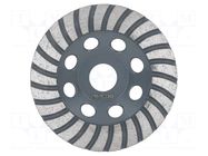 Grinding wheel; Ø: 115mm; Øhole: 22.2mm; Disc thick: 6mm; Turbo PROLINE