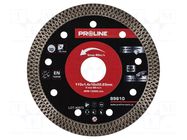 Cutting diamond wheel; Ø: 115mm; Øhole: 22.23mm; Disc thick: 1.4mm PROLINE