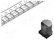 Capacitor: electrolytic; SMD; 82uF; 80VDC; Ø10x10.2mm; ±20%; 2000h PANASONIC