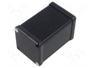 Enclosure: with panel; 1455; X: 54mm; Y: 80mm; Z: 54mm; aluminium HAMMOND