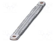 Ground strap, length: 100 mm, for M4 screws PHOENIX CONTACT