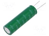 Supercapacitor; THT; 100F; 2.7VDC; ±20%; Body dim: Ø18x60mm; EDLC SAMXON