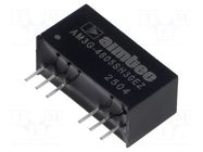 Converter: DC/DC; 3W; Uin: 36÷72VDC; Uout: 5VDC; Iout: 600mA; SIP8 AIMTEC