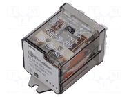 Relay: electromagnetic power; DPST-NO; Ucoil: 230VAC; Icoil: 14mA FINDER