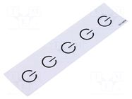 Description label; Ø18mm SCHLEGEL
