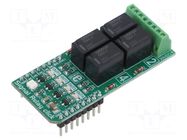 Click board; prototype board; Comp: GV5-1; relay; 5VDC MIKROE