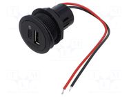 USB power supply; USB A socket,USB C socket; Sup.volt: 12÷24VDC PRO CAR