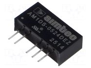Converter: DC/DC; 1W; Uin: 4.5÷5.5VDC; Uout: 24VDC; Uout2: -24VDC AIMTEC