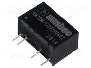 Converter: DC/DC; 2W; Uin: 10.8÷13.2VDC; Uout: 24VDC; Iout: 84mA AIMTEC