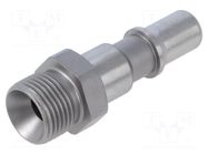 Splice terminal: quick splice; 16bar; Thread: G 3/8" external STÄUBLI