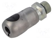 Splice terminal: quick splice; 16bar; Thread: G 3/8" external STÄUBLI