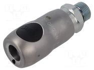 Splice terminal: quick splice; 16bar; Thread: G 3/8" external STÄUBLI