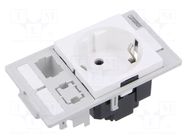 Front plate, number of positions: 8, CAT6A, connection metho PHOENIX CONTACT