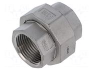Splice terminal: double connector; max.10.5bar; Thread: G 1" GEBO