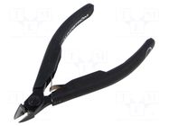 Pliers; side,cutting,precision; ESD; oval head,blackened tool LINDSTRÖM
