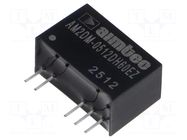 Converter: DC/DC; 2W; Uin: 4.5÷5.5VDC; Uout: -12VDC; Uout2: 12VDC AIMTEC