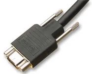 SOCKET WITH LEAD, MICRO D, 15WAY